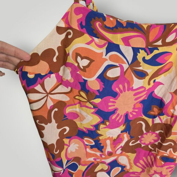 ba&sh Sery Floral Print Viscose Camisole Tank Top Multicolor Size Medium - Picture 4 of 8